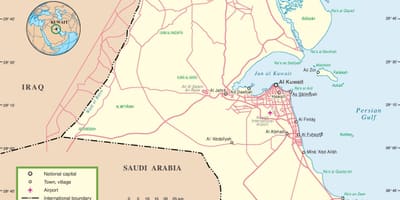 Кувейт Дарожная карта