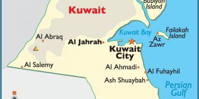 Кувейт поўнай карце